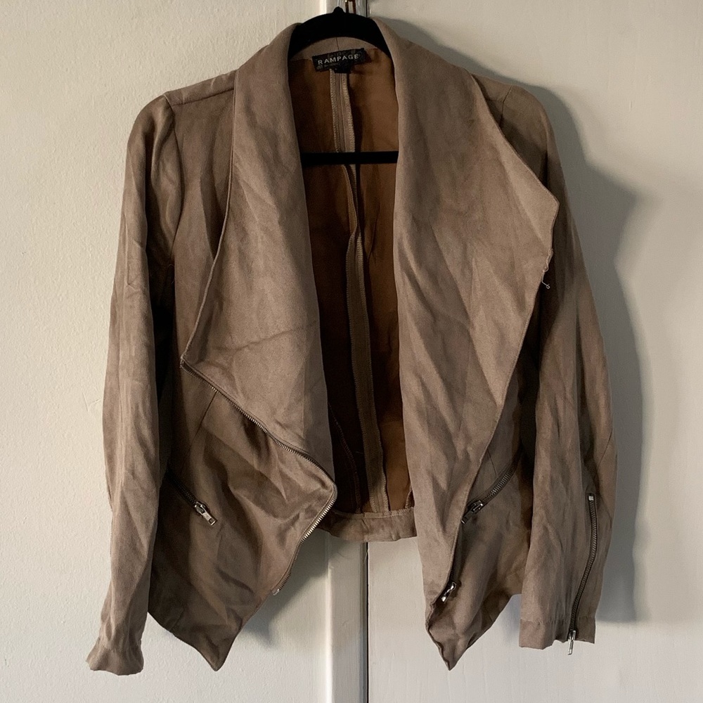Suede Tan Blazer